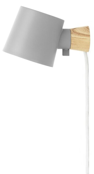 Lampă de perete Normann Copenhagen, Gri, Camera de zi, Metal