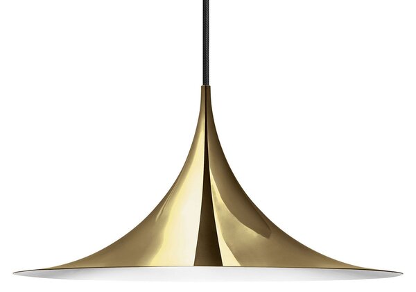 Lustră Pendul GUBI, Semi, reglabil, Auriu / Alamă, Camera de zi, Metal, Design