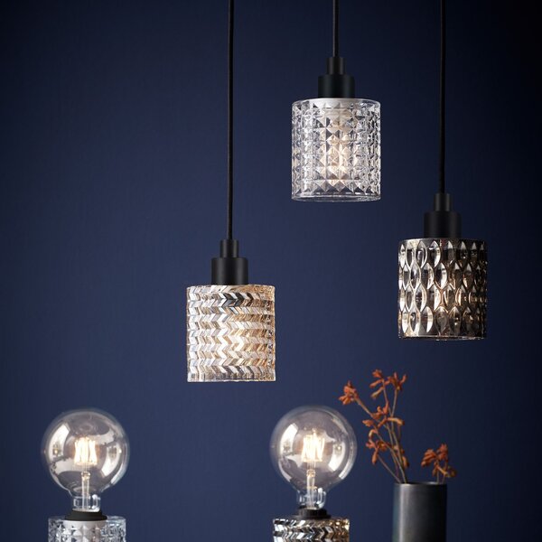 Lustră Pendul Nordlux, Hollywood, reglabil, Maro / Rugină, Camera de zi, Sticlă, Modern