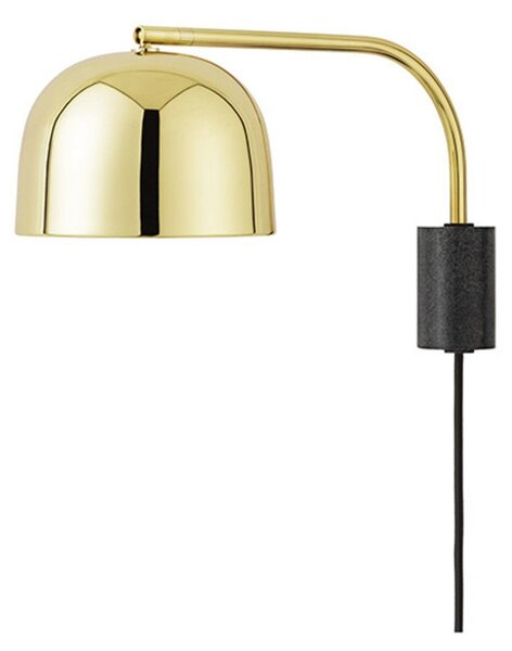 Lampă de perete Normann Copenhagen, Auriu / Alamă, Camera de zi, Metal