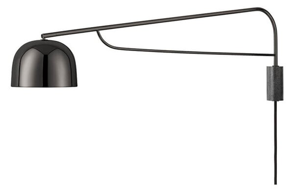 Lampă de perete Normann Copenhagen, Negru, Camera de zi, Piatră