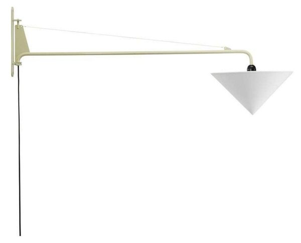 Lampă de perete Vitra, Alb, Camera de zi, Plastic