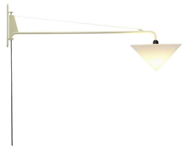 Lampă de perete Vitra, Alb, Camera de zi, Plastic