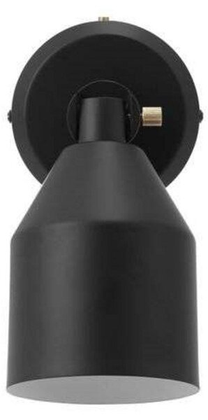 Lampă de perete Normann Copenhagen, Negru, Camera de zi, Metal