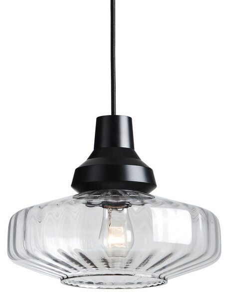 Lustră Pendul DESIGN BY US, New Wave Optic, reglabil, Transparent, Camera de zi, Aluminiu, Design