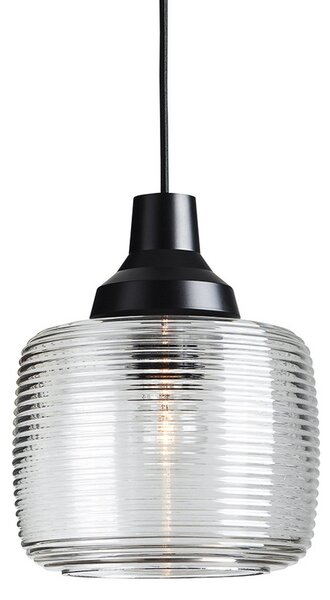 Lustră Pendul DESIGN BY US, New Wave Stripe, reglabil, Transparent, Camera de zi, Aluminiu, Design