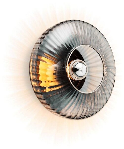 New Wave Optic Aplică de Perete XL Smoke/Silver DESIGN BY US