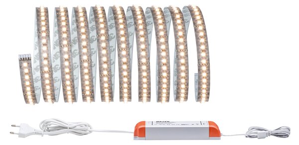 Paulmann MaxLED 1000 set de bază IP20 3m alb cald, reglabil, Metalic, Camera de zi / sufragerie, Metal, Modern
