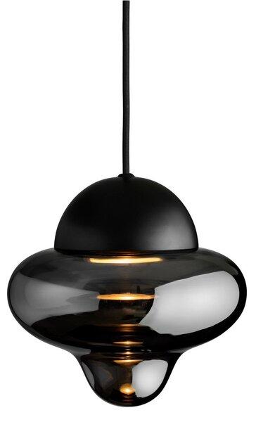 Lustră Pendul DESIGN BY US, Nutty, reglabil, Gri, Camera de zi, Sticlă, Design