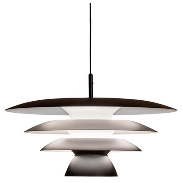 DaVinci Lustră Pendul Ø500 Matt Black/Matt Black - Belid
