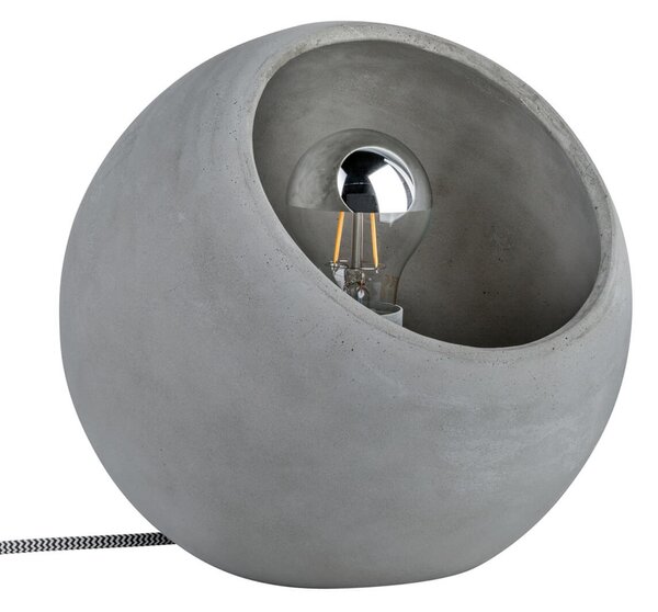 Paulmann Ingram lampă de masă din beton, Gri, Camera de zi / sufragerie, Beton, Modern