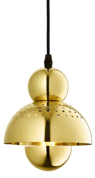 Lustră Pendul DESIGN BY US, Wanted XS, reglabil, Auriu / Alamă, Camera de zi, Metal, Design