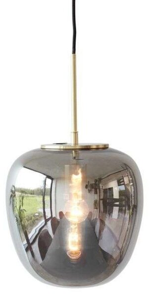 Lustră Pendul Hübsch, Gri, Camera de zi, Metal