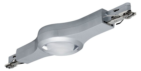 Paulmann URail LED Line Connector, crom mat, reglabil, Gri, Camera de zi / sufragerie, Metal, Modern