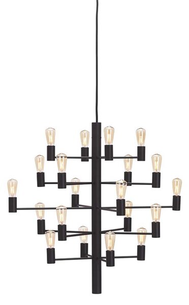 Candelabre Herstal, Negru, Sala de mese, Metal