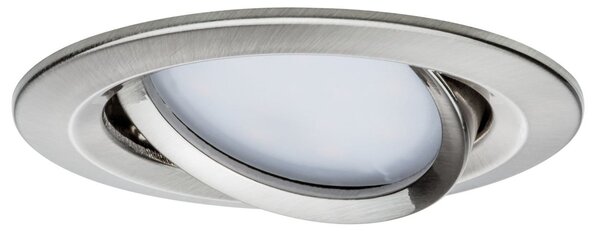 Paulmann reflector încastrat Nova Plus CCT, reglabil, Metalic, Camera de zi / sufragerie, Metal, Modern, Corpuri de iluminat încastrate rotunde