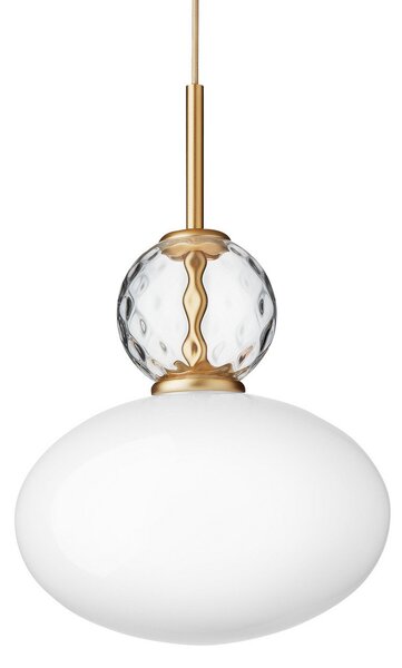 Lustră Pendul Nuura Aps, Rizzatto 32, reglabil, Alb, Camera de zi, Sticlă, Design