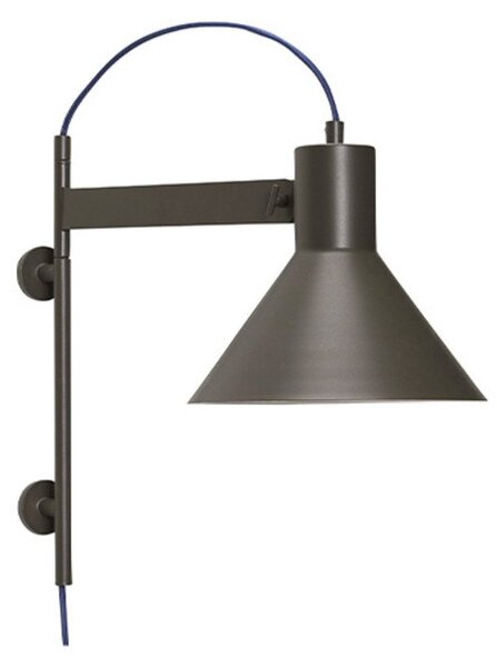 Lampă de perete Hübsch, Maro / Rugină, Camera de zi, Metal