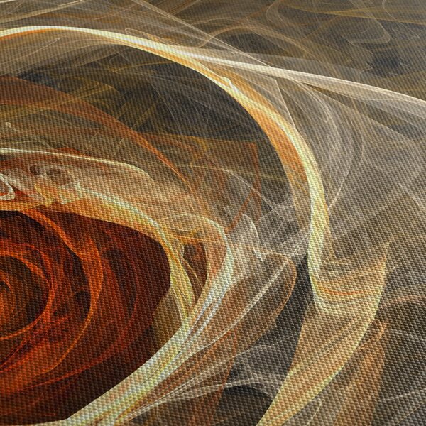 Tablou - Trandafiri abstracți în culori aprinse (70x50 cm)