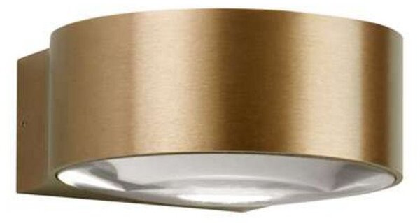 Lampă de perete LIGHT-POINT, reglabil, Auriu / Alamă, Camera de zi, Aluminiu