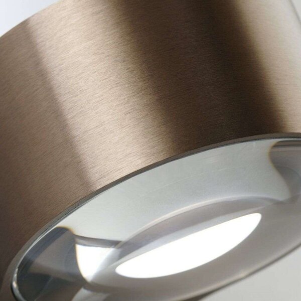 Lampă de perete LIGHT-POINT, reglabil, Maro / Rugină, Camera de zi, Aluminiu