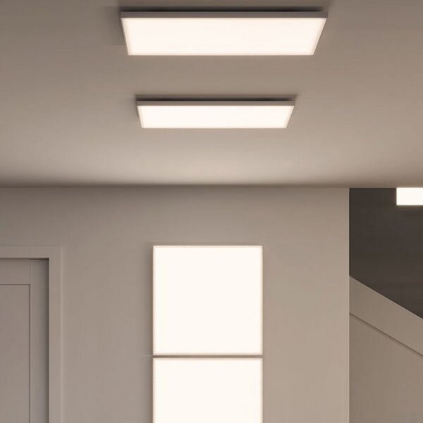Paulmann Velora panou LED ZigBee 59,5x59,5cm 19,5W, reglabil, Alb, Camera de zi / sufragerie, Metal, Modern