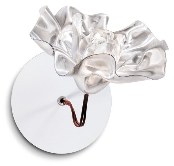 Lampă de perete Slamp, LaFleur, reglabil, Alb, Camera de zi, Plastic, Design