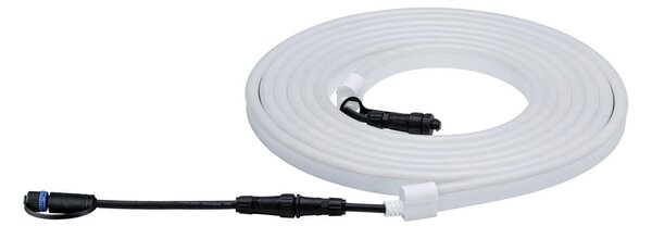 Paulmann Plug & Shine Neon LED bandă 5m, reglabil, Alb, Plastic, Modern