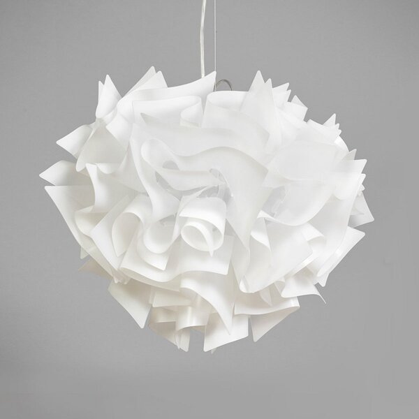 Lustră Pendul Slamp, VELI, reglabil, Alb, Camera de zi, Plastic, Design