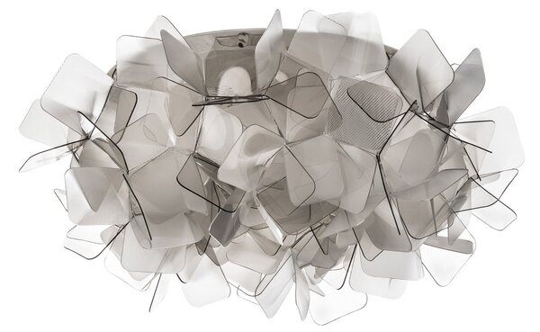 Plafoniere Slamp, Clizia, reglabil, Gri, Camera de zi, Plastic, Design