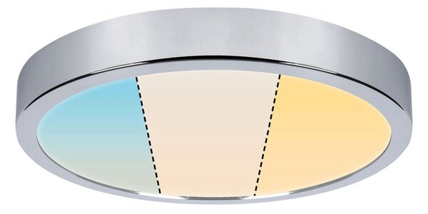 Paulmann Aviar plafonieră LED WhiteSwitch Ø 30cm, Metalic, Baie, Plastic, Modern