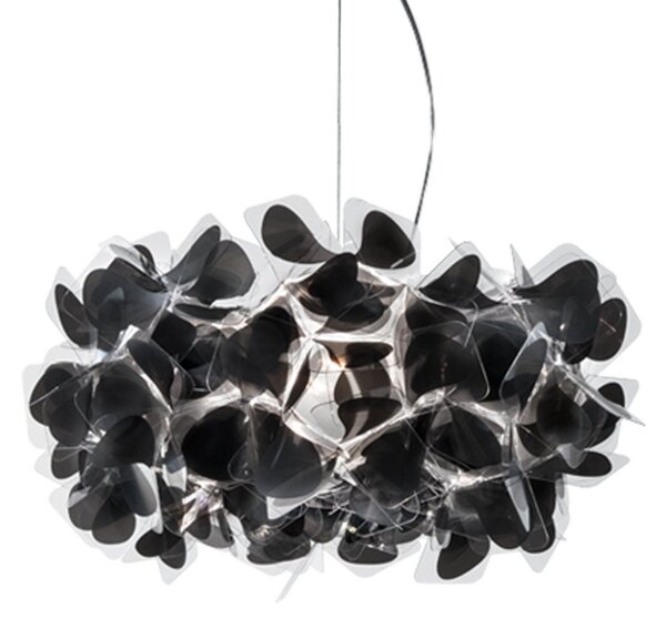 Lustră Pendul Slamp, Clizia Mama Non Mama, reglabil, Negru, Camera de zi, Plastic, Design