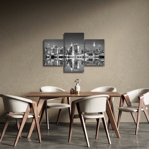 Tablou - New York, alb-negru (90x60 cm)
