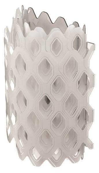 Lampă de perete Slamp, Charlotte, reglabil, Alb, Camera de zi, Plastic, Design