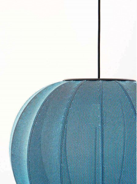 Lustră Pendul Made By Hand, Albastru, dormitor, Aluminiu