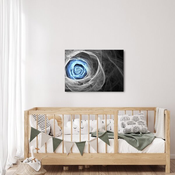 Tablou - Abstract Rose Blue (70x50 cm)