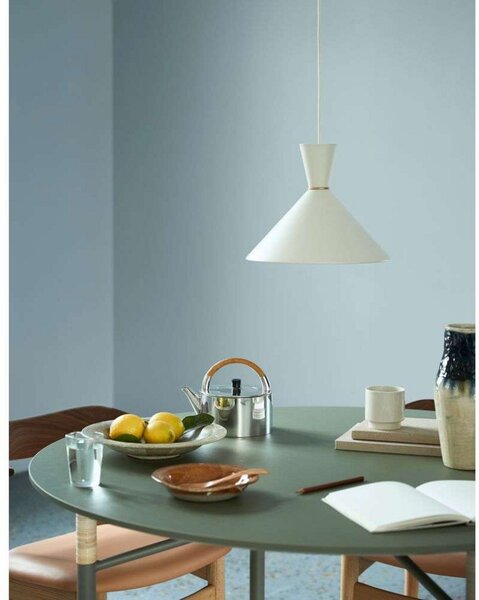 Lustră Pendul Warm Nordic, Bloom, reglabil, Alb, Sala de mese, Metal, Vintage