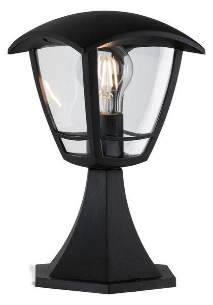 Paulmann Classic curved lampă cu postament, reglabil, Negru, Plastic, Felinar