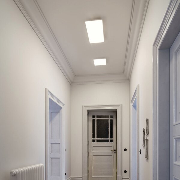 Paulmann Velora panou LED dim 3trepte, 59,5x29,5cm, reglabil, Alb, Camera de zi / sufragerie, Metal