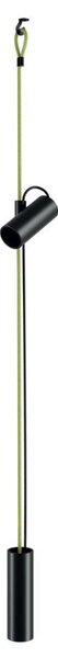 Cima Lustră Pendul/Lampadar Matt Black/Yellow - Lodes