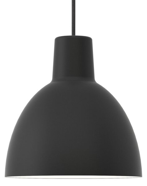Lustră Pendul Louis Poulsen, Toldbod 250, reglabil, Negru, Camera de zi, Metal, Design