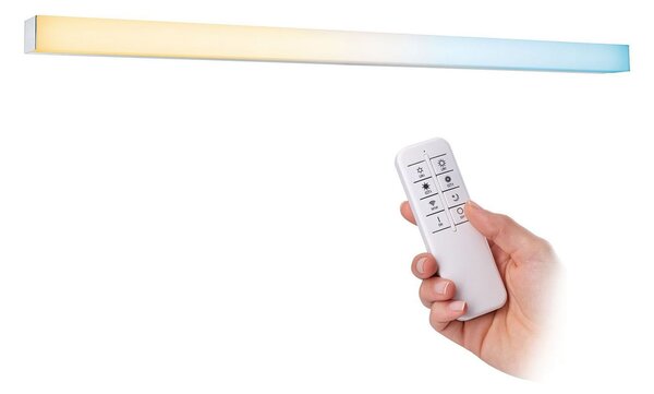 Paulmann HomeSpa Tova lampă LED oglindă, 90 cm, reglabil, Alb, Baie, Metal, Modern