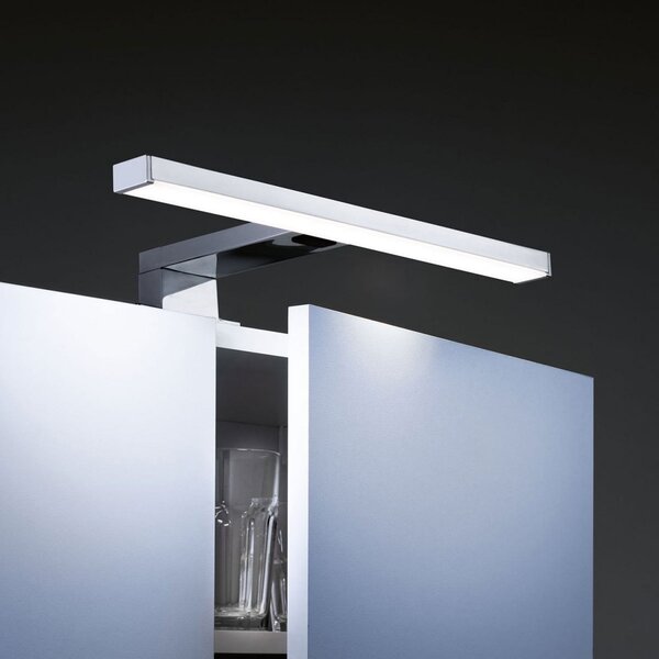 Paulmann HomeSpa Selo lampă LED oglindă, CCT, Metalic, Baie, Metal, Modern