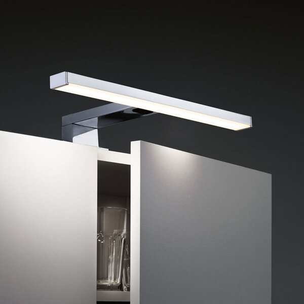 Paulmann HomeSpa Selo lampă LED oglindă, CCT, Metalic, Baie, Metal, Modern