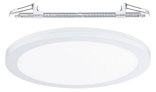 Paulmann Cover it panou LED încast. cu senzor 33cm, Alb, Camera de zi / sufragerie, Plastic, Corpuri de iluminat încastrate rotunde