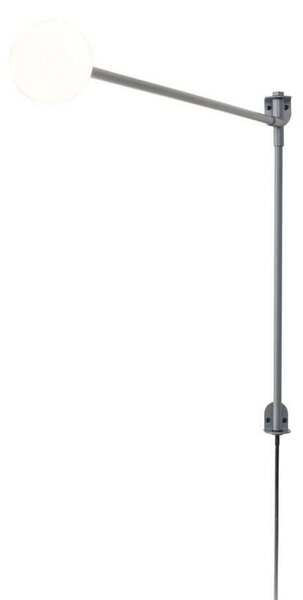 Lampă de perete Nemo Lighting, Gri, Aluminiu