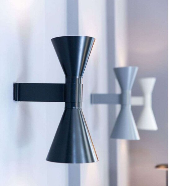 Lampă de perete Nemo Lighting, Negru, Aluminiu
