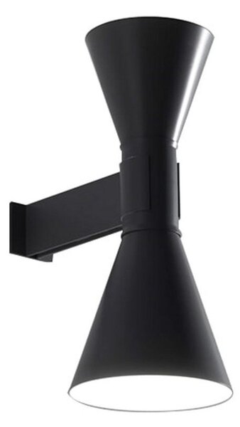Lampă de perete Nemo Lighting, Negru, Aluminiu