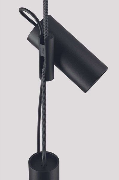 Cima Lustră Pendul/Lampadar Matt Black/Silver - Lodes