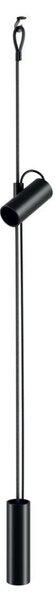 Cima Lustră Pendul/Lampadar Matt Black/Silver - Lodes
